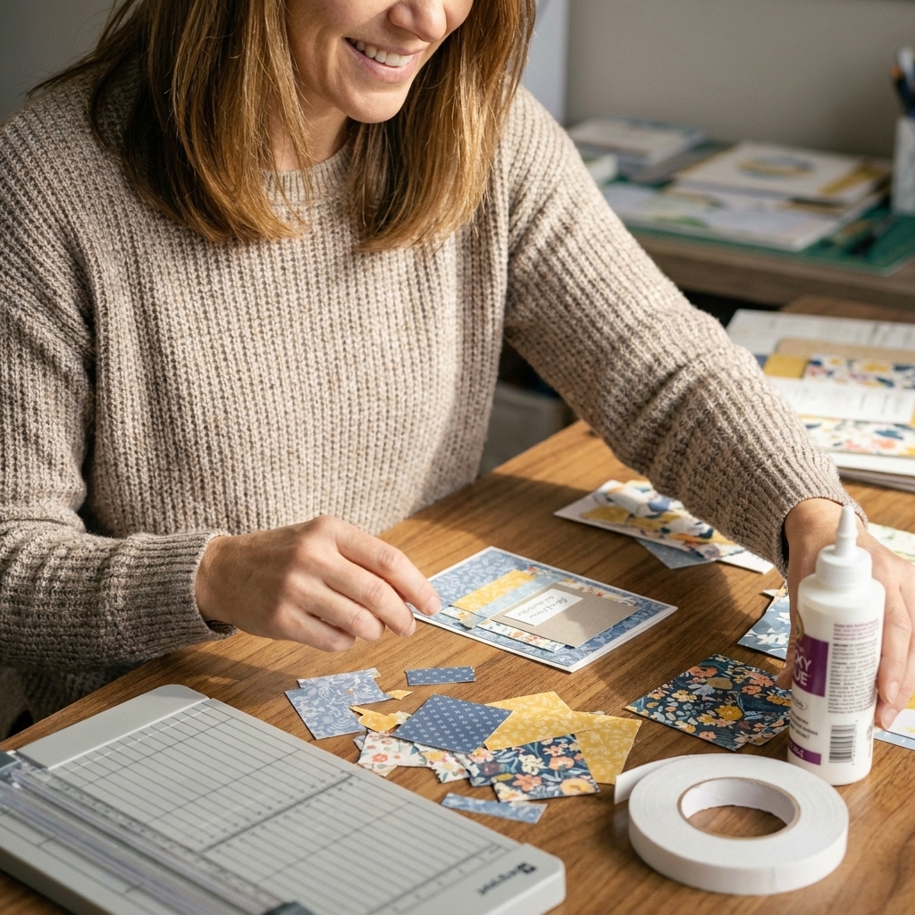 12 Creative Ways to Use Paper Scraps in Greeting Cards