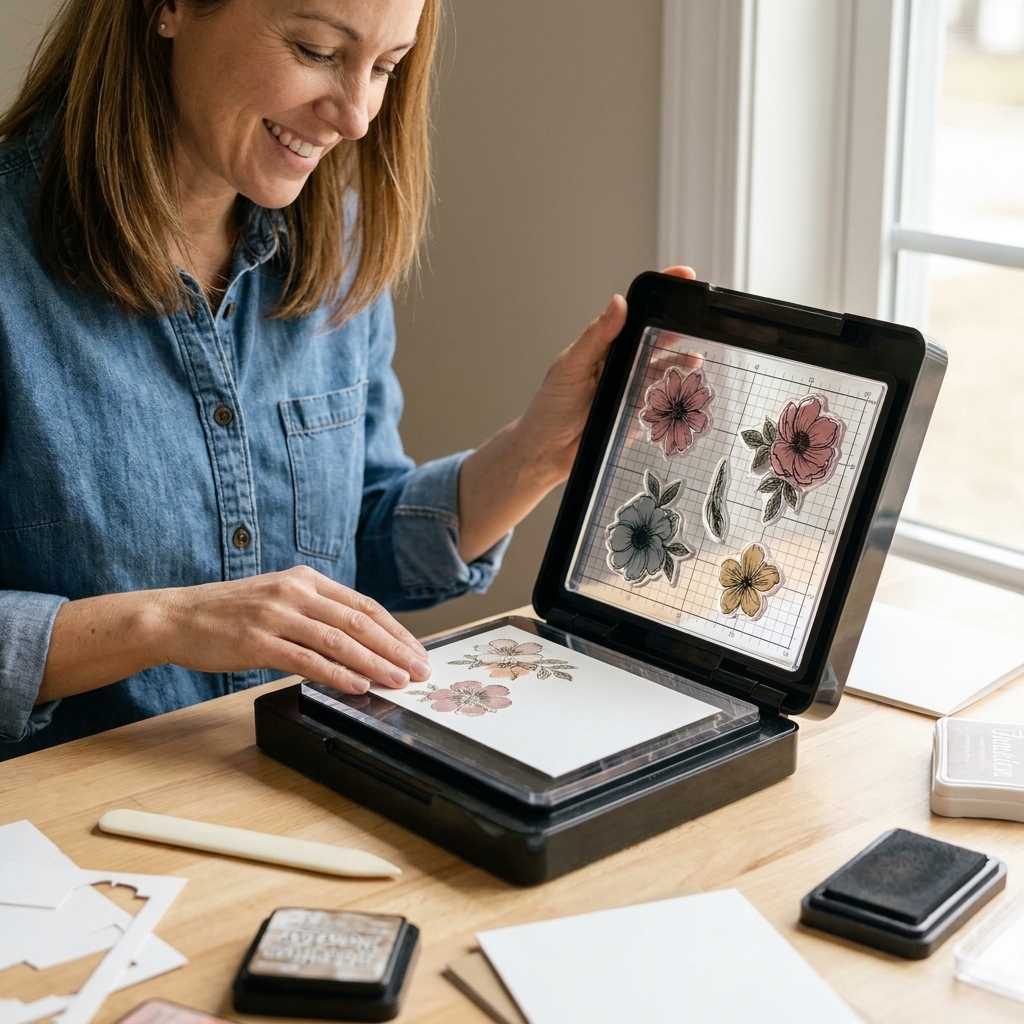 Perfect Alignment for Multi-Step Layering Stamps